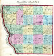 County Map, Adams County 1872